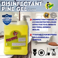 5L Pine Disinfectant Toilet cleaner Pine disinfectant Sabun tandas Pencuci Tandas Jelly pine Antibac