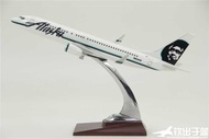 model Aircraft Boeing 737 Alaska Airlines B737 Alaska gift ornament 32cm resin B