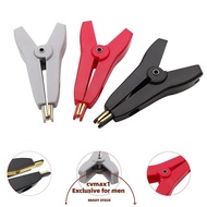 CYMX LCR Kelvin Alligator Clamp 52mm Cable Battery Metal Test Clips Electrical LCR Kelvin Clip