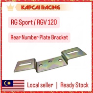 SUZUKI RG 110 RG110 RG SPORT RGS RGV 120 RGV120 REAR NUMBER TAPAK BESI NOMBOR PLAT PLATE HOLDER BRACKET BRAKET BELAKANG