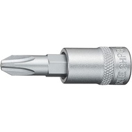 TONE Driver Bit Socket HP2H-P3 Drive 6.35mm 1/4 " No.3
