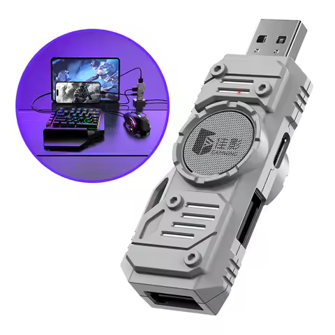 Gamwing M9 Mobile Game Keyboard & Mouse Controller Converter Adapter for Call of Duty PUBG Etc for A
