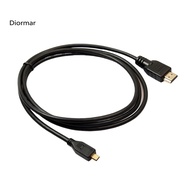 DM- 15M 1080P 3D Male Micro HDMI-compatible to HDMI-compatible High Clarity Cable Adapter for HDTV P