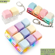 PEARL Finger Keyboard Cap, DIY Keyboard Keycap Fidget Keychain,  Relief Stress Keys Button 2/4/9 Key