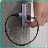 WU 25cm 90 Degree Elbow Short Type C to USB C USB Cable Fast Charging Cable For Power Case Wire USB 
