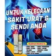 Minyak Urut Sakit lutut, Otot, Sendi, Saraf, Urat, Haid, Bengkak, Terseliuh, Sengatan / ORGANICZ OIL BY DOCSKINZ