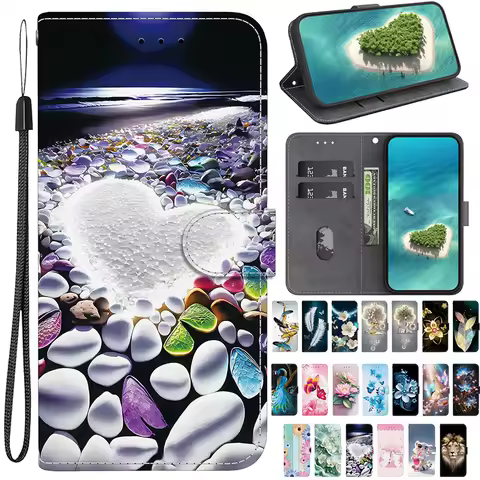 Stand Flip Wallet Case For Motorola Moto Edge 20 30 Pro Neo Lite EDGE 2021 20 30 Fusion 5G E7i POWER