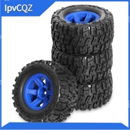 4pcs 90mm Rubber Tire Wheel Tyre for 1/14 1/16 1/18 RC Crawler Car Upgrade Parts Accessories