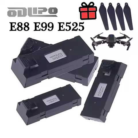 E88 3.7V 5000mAh LiPo Battery Drone Backup E88 Battery For E88PRO Mini Drone Battery E88 PRO MAX Spa