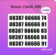 NOMOR CANTIK AXIS Panca 22222 dan Panca 66666 Super Murah