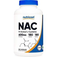 Nutricost NAC N-Acetyl L-Cysteine  N-乙醯 L-半胱氨酸