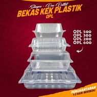 BENXON OPS L200 L300 L500 L600 BEKAS KEK Disposable Plastic Clear Food Box 50pcs
