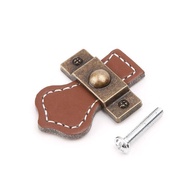 Cabinet Handle Soft PU Leather Dresser Drawer Door Knobs Pulls Household Accesso