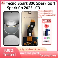 For Original Tecno Spark 30C Spark Go 1 Spark Go 2025 LCD Display Touch Screen Replacement
