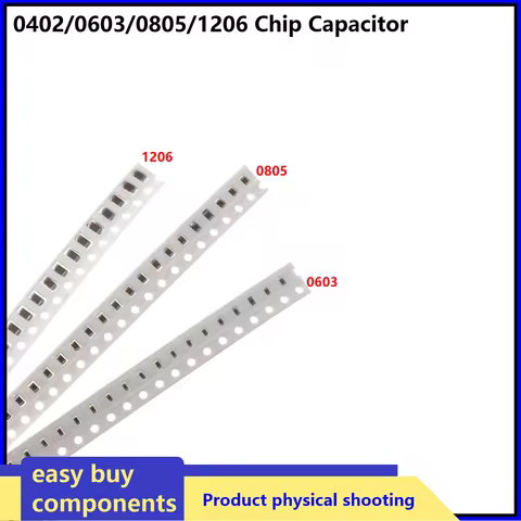 100PCS 0402 0603 0805 1206 smd capacitor 10P 22P 47P 100P 102 103 104K 0.1UF 474 106 0.1UF 100NF 22N