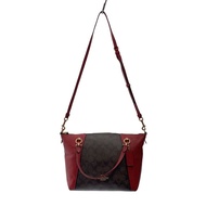 COACH Shoulder Bag Casey Satchel Signature -- BRW All-over pattern C6230 Direct from Japan Secondhan