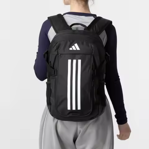 Adidas (Adidas) Unisex Bag for Men and Women, Outdoor Leisure Sports Bag, Large Capacity School Bag,