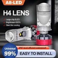 CAHAYA Mini Projector Led H4 A8-Led 100Watt White Light 6000k