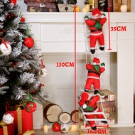 2021Ladder Rope Climbing Santa Claus Hanging Doll Figures Christmas Tree Closet Pendant Ornaments Decoration Home House Decor Gift