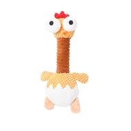 Plush Pet Dog Squeaky Toys Animal Puppy Chew Toys Bite-resistant Pet Toy for Small Medium Dogs Inte