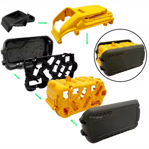 15 Cells 21700 DCB606 DCB609 Battery Storage Box Plastics Case Holder For DeWalt 20V 60V Lithium Bat