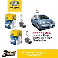HELLA Standard Halogen 9006 HB4 Headlight Bulb for Nissan Sylphy (G11) 2008 - 2014 (1 Set = 2 pcs)