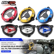 For SUZUKI DRZ400 DR-Z400 Engine Oil Filter Cover Cap DRZ400SM DRZ400E 2000-2024 Motorcycle Accessor