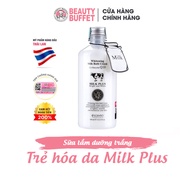 Kem tắm dưỡng sáng Scentio Milk Plus Brightening Bath Cream Q10 450ml