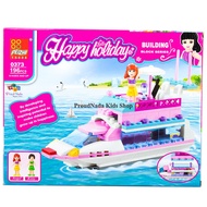 ProudNada Toys Children's Set Of Cruise Ship PEIZHI 196 PCS 0373