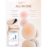 foundation foundation full coverage Ukiss Pressed Powder Fixing Makeup Loose Powder Oil Control Long