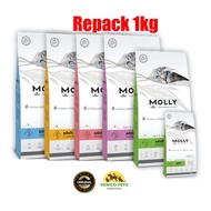 Molly Super Premium Cat Food Repack 1kg