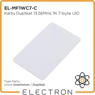 EL-MF1WC7-C 13.56MHz 1K 7byte UID Rewritable Magic Card Duplicate Card