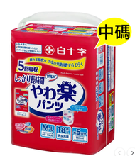 日本喜舒樂成人紙尿褲(中碼)(安全防護型)(18片) 498760354876
