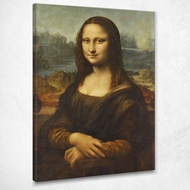 Art reproduction Mona Lisa Da Vinci Leonardo ldv7 รูปติดผนัง ภาพที่มีชื่อเสียง ภาพพิมพ์รายละเอียดคมช