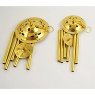 Pure Brass 6-Tube Wind Chimes