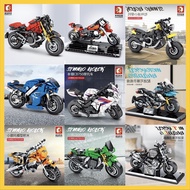 [SG Ready Stocks] Sembo Blocks 701100 to 701136 (Multi-Design) Motorcycle Series Collection Educational Kids Toys