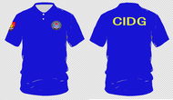 CIDG  PHILIPPINE NATIONAL POLIC  SERVICE HONOR JUSTICE PNP   full sublimation  high quality polo shi