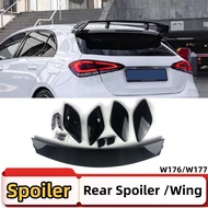 Tuning Accessories Rear Trunk Spoiler Wing Tail For Mercedes Benz A W176 W177 Hatchback 2016-2023 A4