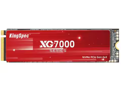 KingSpec XG 7000 1TB M.2 2280 PCIe Gen 4.0x4 NVME 1.4 Speed up to 7400MB/s Write Speed Up to 6600MB/