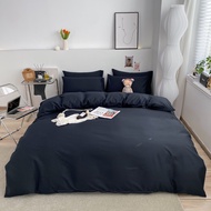 Duvet Cover Solid Color Quilt Cover Tibetan Green King Size Comforter Cover High Quality Skin Friend