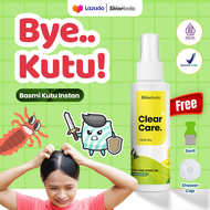 CLEAR CARE Obat Kutu Rambut dan Telurnya Shinelooks Minyak Pembasmi Kutu Sampo Anti Kutu Peditox Ped