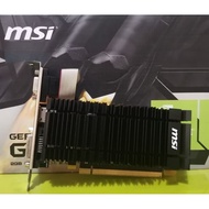 การ์ดจอ MSI รุ่น Nvidia GeForce GT 730 2GB DDR3 ไม่ต่อไฟเลี้ยง (no box) มือสอง ไม่มีกล่อง