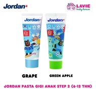 Jordan Toothpaste Step 2 (6-12 Years) Children's Toothpaste - RANDOM [75 g]