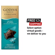 Godiva Signature Sea Salt Dark Chocolate 90g Free Delivery