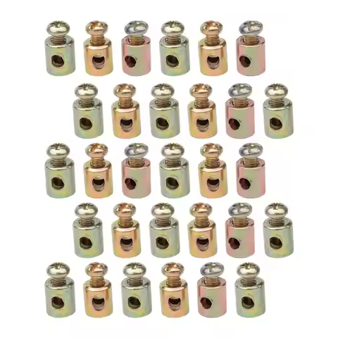 30x Cable Nipples Repair Parts Metal Brake Line Throttle Cable Ends for Motorized Bike Scooter Tract