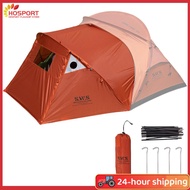 【HOSPORT】Outdoor Camping Expansion Tent 2 Person Trekking Shelter Tent for Expanding Space