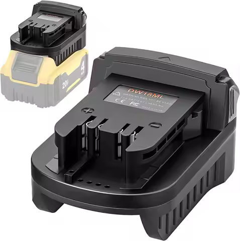for Dewalt to for Milwaukee Battery Adapter Convert for DeWalt 18v Lithium Batteries to for Milwauke