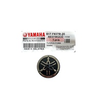 ❤️YAMAHA Y15ZR 135LC V6 V7 EMBLEM TUNING MARK LOGO SIDE COVER 3D (1PCS) SILVER CHROME 100% B17-F837B