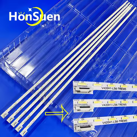 LED Strip For Pana sonic TX-LR42E6 TX-42AS600B TH-L42E6K TH-L42E6W 42AS600E Tapes Bands Rulers V420H