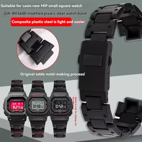 For Casio MIP Small Square GW-BX5600 Bluetooth Series Modified Lightweight Composite Plastic Steel W